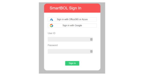 Single Sign-On Access Now on SmartBOL Portal